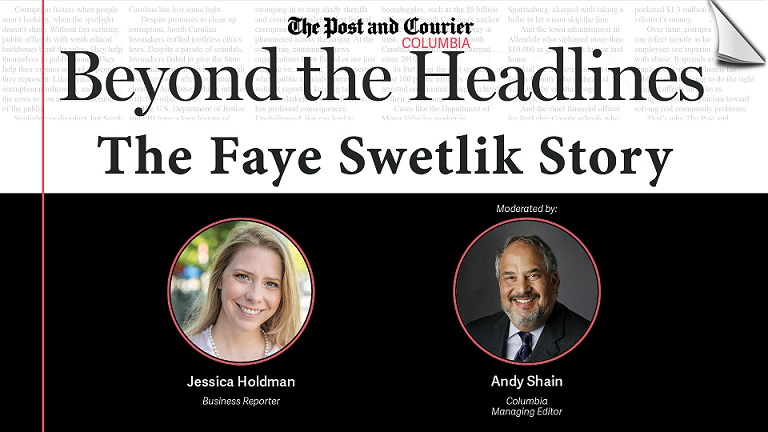 Beyond the Headlines: The Faye Swetlik Story | Post and Courier Events
